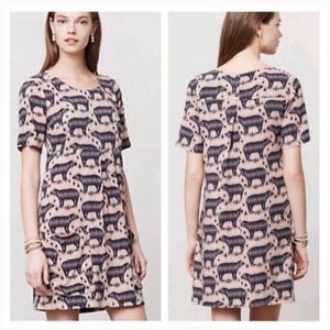 Anthropologie Maeve Zola Polar Bear Dress